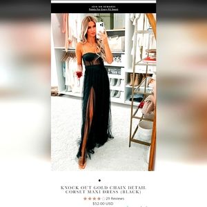 Nana Mac Black Knock Out Dress